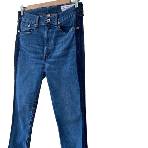 Rag&Bone Mazie Side Stripe High Rise Ankle‎ Skinny - Picture 7 of 11